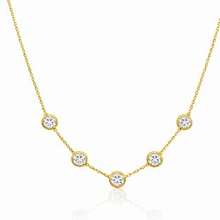 Designer-Inspired Crystal Necklace $16