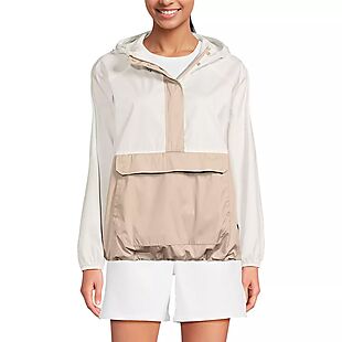 Lands' End Packable Anorak $31 Shipped
