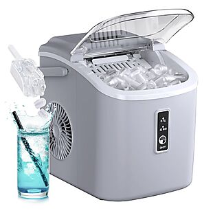 No More Warm Drinks. Ice Maker, $59.