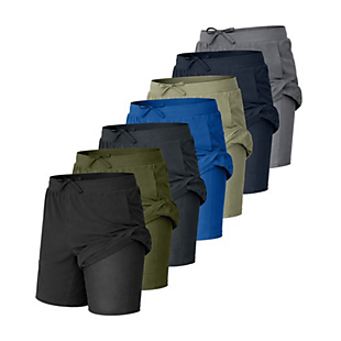 5 Shorts, 5 Colors $25