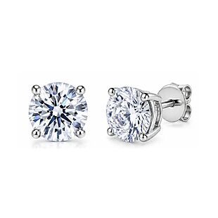 Moissanite Stud Earrings $16