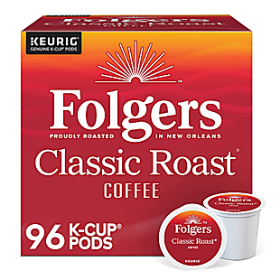 96 Cups of Folgers Coffee $43 Shipped