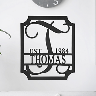 Embellished Monogram Sign $29