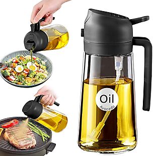 Glass Olive Oil Sprayer $8.99 Shipped