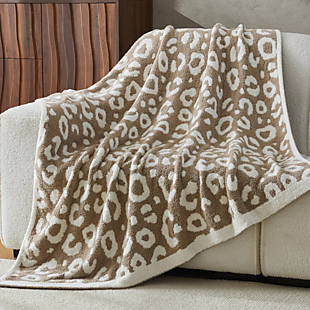 Leopard-Print Cozy Throw $17