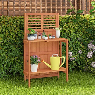 2-Tier Garden Potting Bench $55