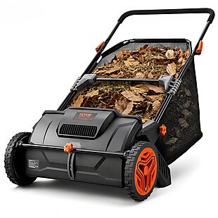 Lowest Price Ever: Vevor Lawn Sweeper $70