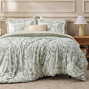 Bedsure Queen Comforter Set $28