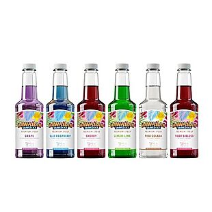 Shaved Ice Syrup 6-Pack, $5/Bottle