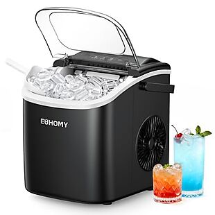 Amazon-Favorite Countertop Ice Maker $66