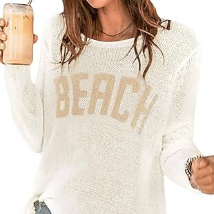 Lightweight Beach Sweater $20
