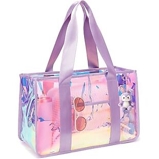 Large Iridescent Beach Bags $20