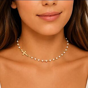 $15 Beaded Choker + Extender (Reg. $70)