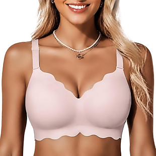 Scalloped Jelly Bra $15