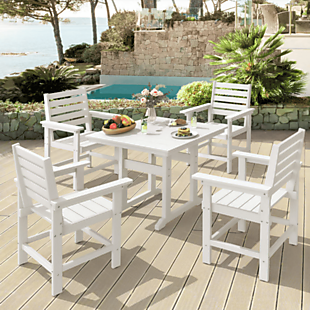 5pc Poly Outdoor Dining Set $479